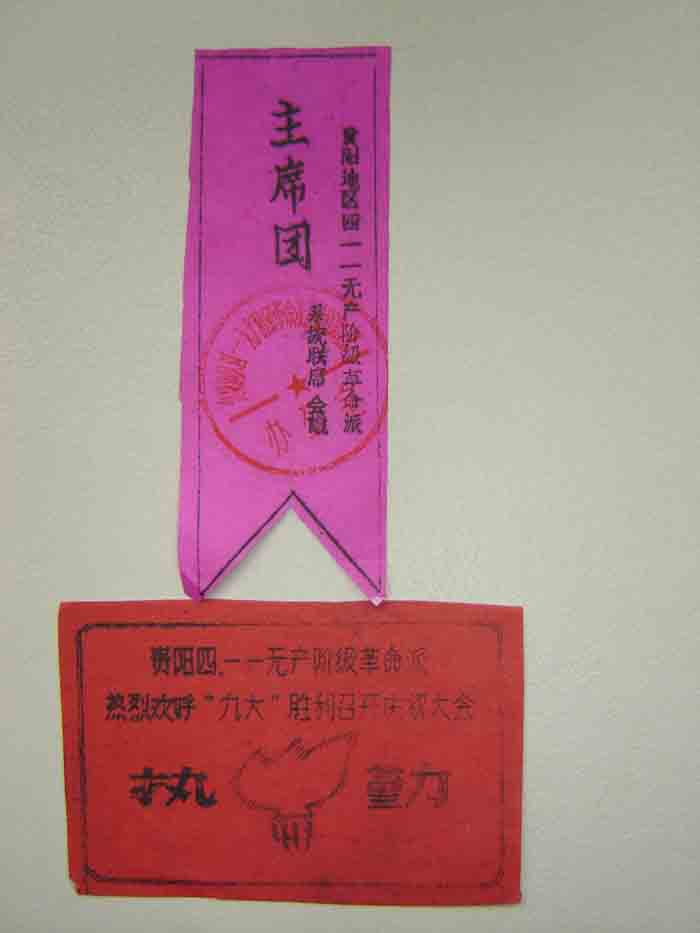 主席团标志执勤证