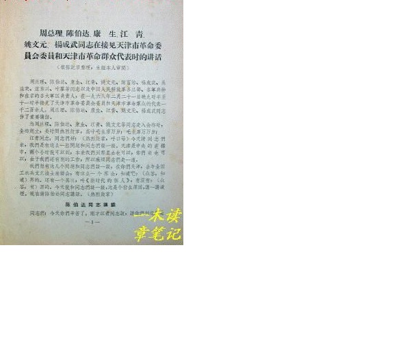 中央首长“二.二一讲话”